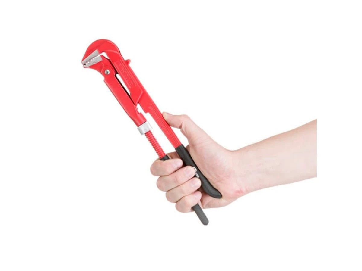 Ключ трубний 1.0", 90° INTERTOOL HT-0187 