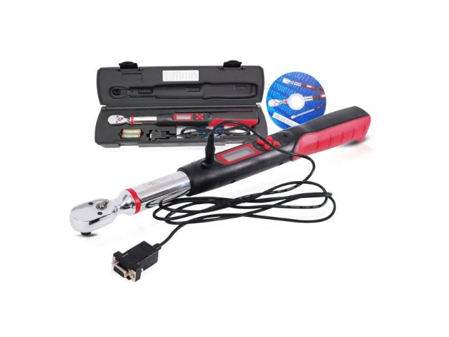 Ключ динамометричний електронний 3/8" 27-135 N.m INTERTOOL XT-9038 