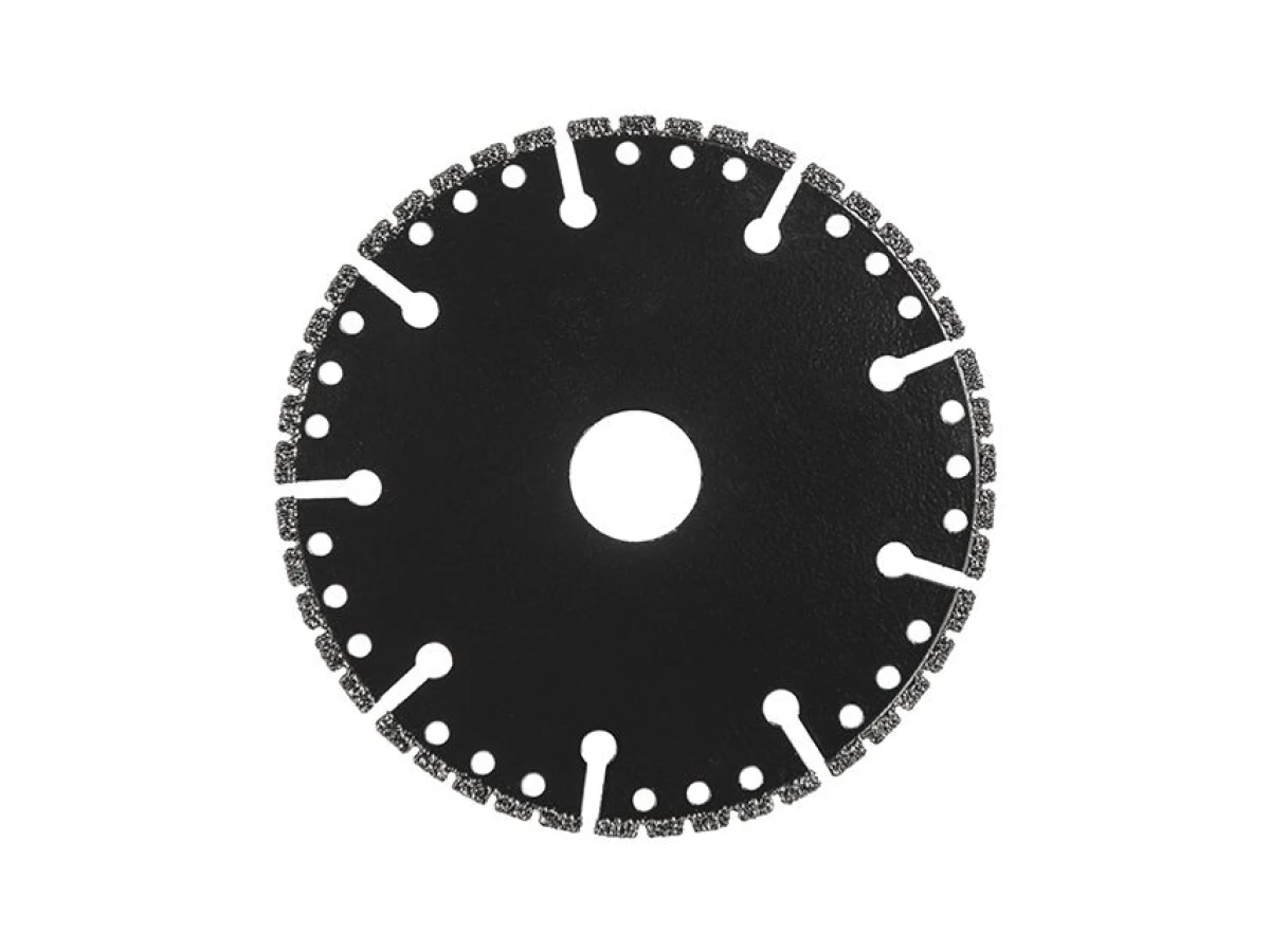 Диск алмазный универсальный сегментный 125 *22.2 на угловую шлифмашину INTERTOOL CT-1000 