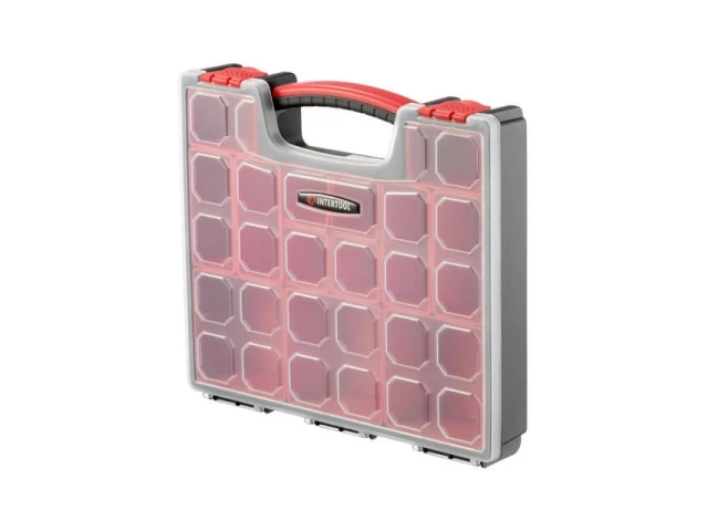 Органайзер 12", 13 лотков, 31.5х27х6 см INTERTOOL BX-4031 