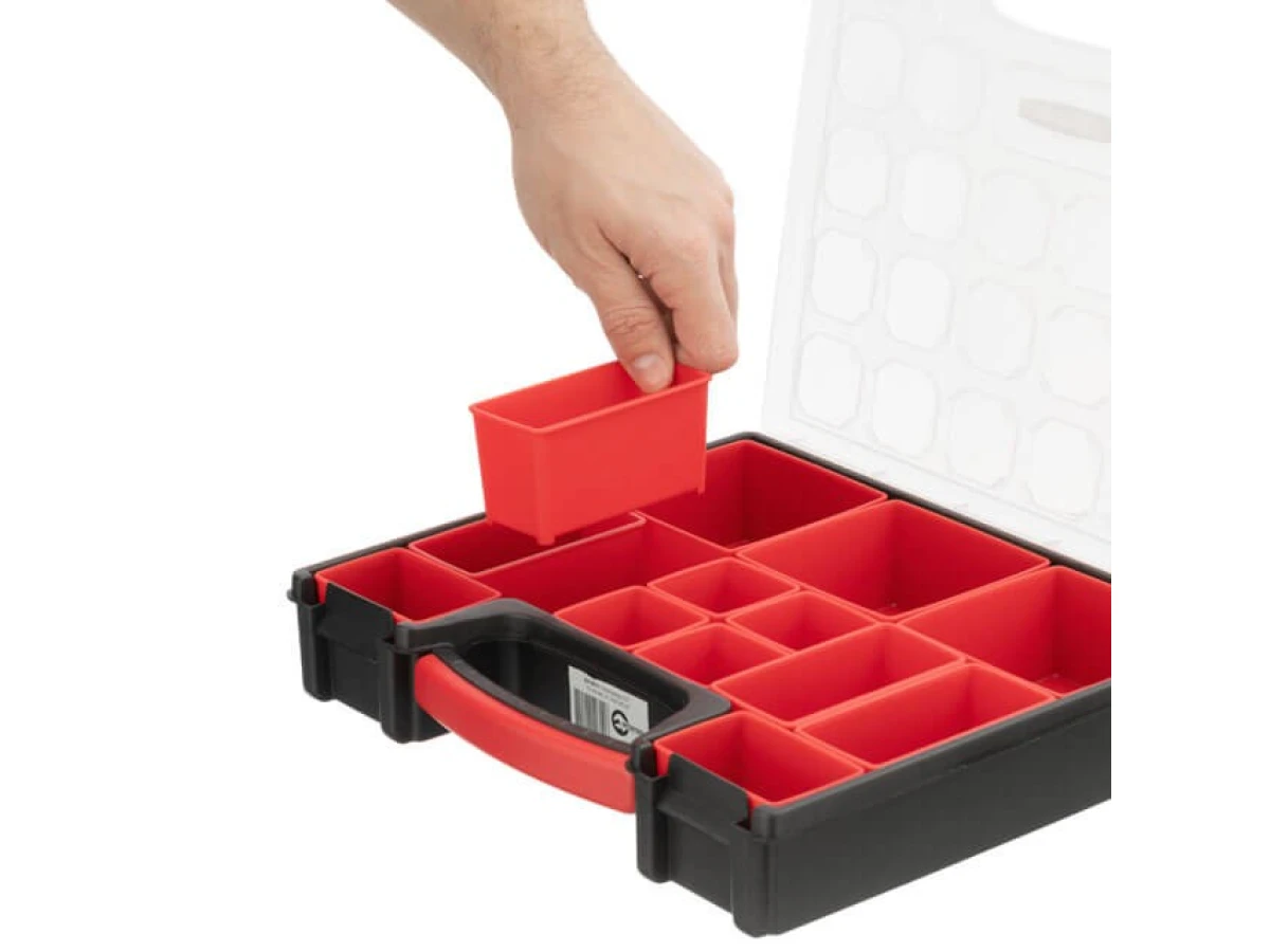 Органайзер 12", 13 лотков, 31.5х27х6 см INTERTOOL BX-4031 