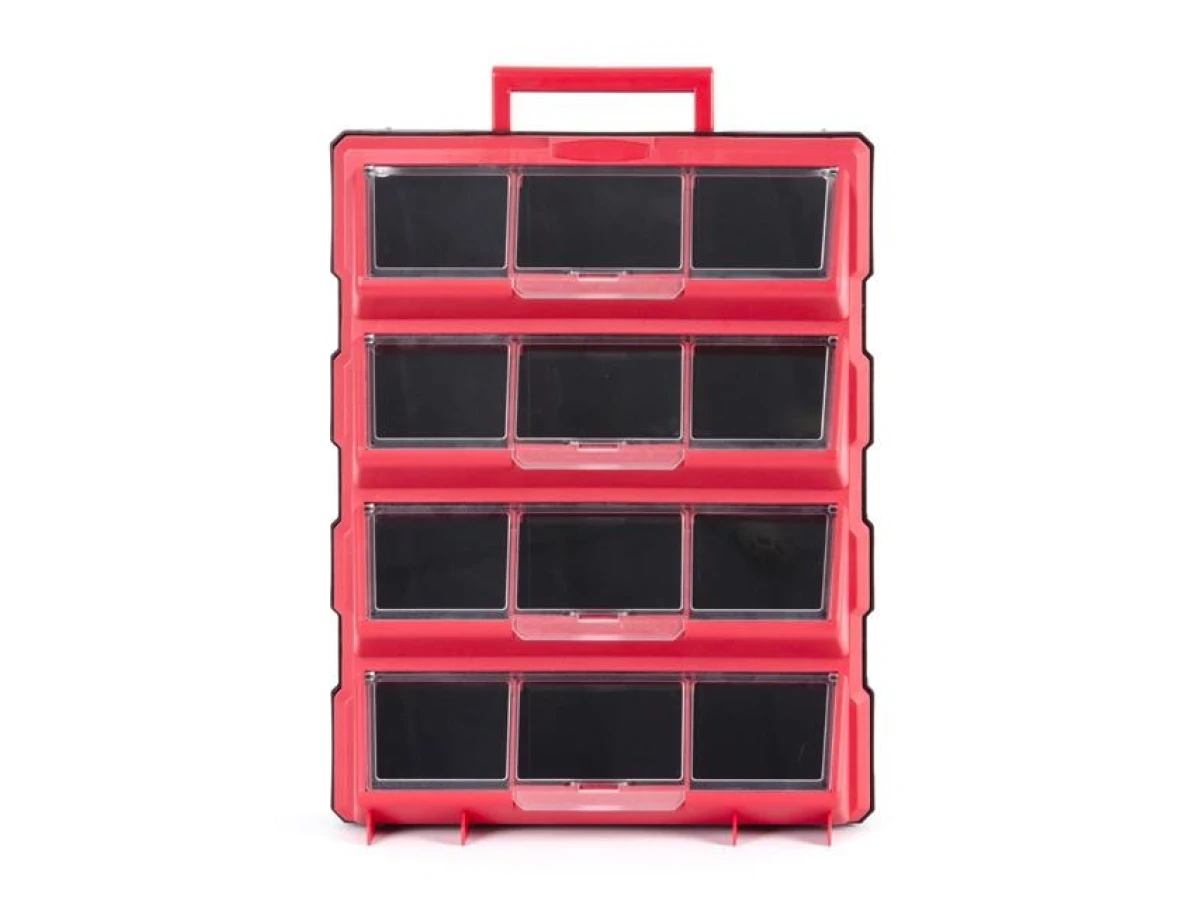 Органайзер 19" 475*380*135мм, 12 ячеек INTERTOOL BX-4018 