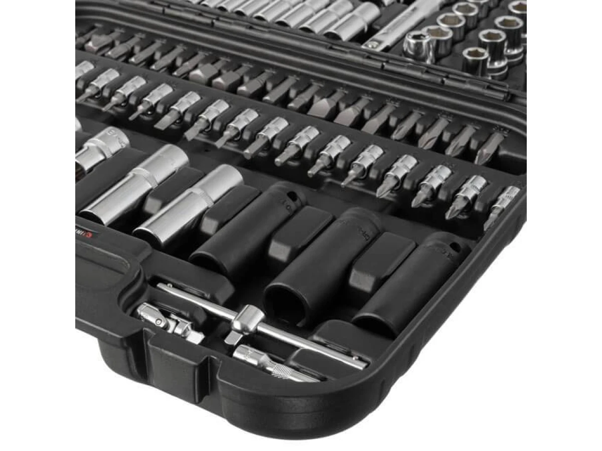 Набір інструментів 1/2 "& 1/4" 111 од., Cr-V STORM INTERTOOL ET-8111 