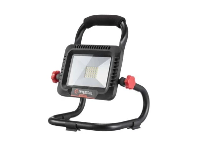 Ліхтар акумуляторний 20 В, LED, 20 Вт, 900/2000 лм, 120°, 6000 K, без ЗП та АКБ INTERTOOL WT-0349
