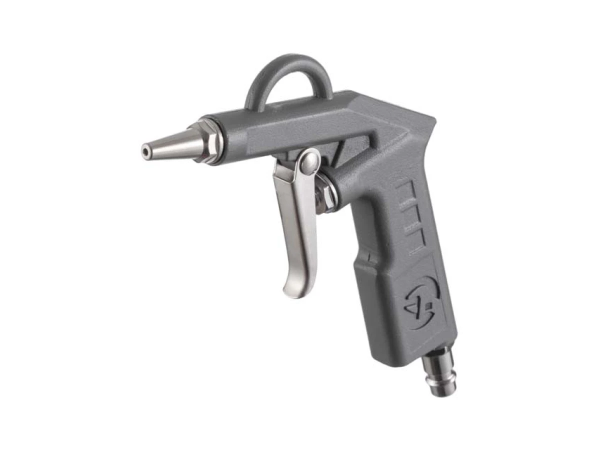 Набір пневмоінструментів 6 одиниць: пістолет для підкачування, продувний пістолет, шланг поліуретановий 5 м, три накінечника INTERTOOL PT-1500 