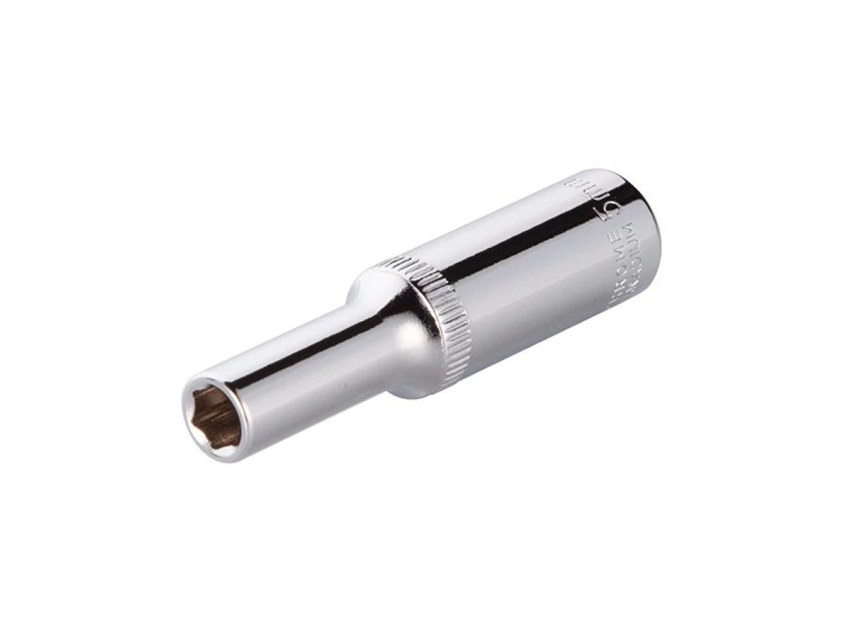 Головка шестигранная удлиненная 1/4", 5мм, Cr-V. STORM INTERTOOL ET-0454 