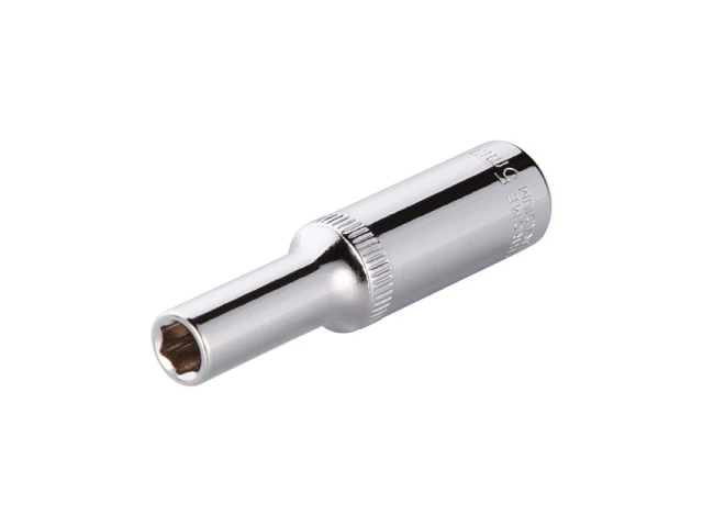 Головка шестигранная удлиненная 1/4", 5мм, Cr-V. STORM INTERTOOL ET-0454 