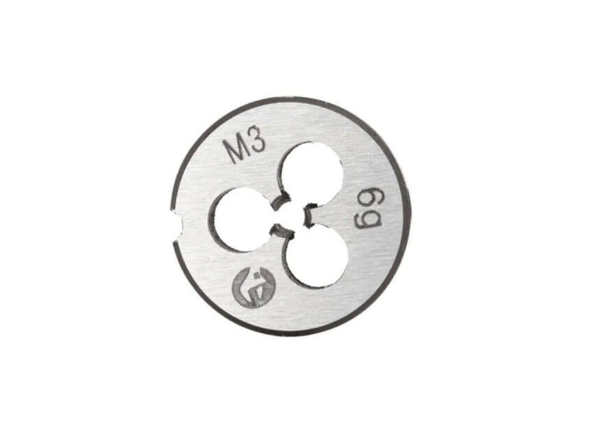 Плашка M3x0,5 мм INTERTOOL SD-8206 