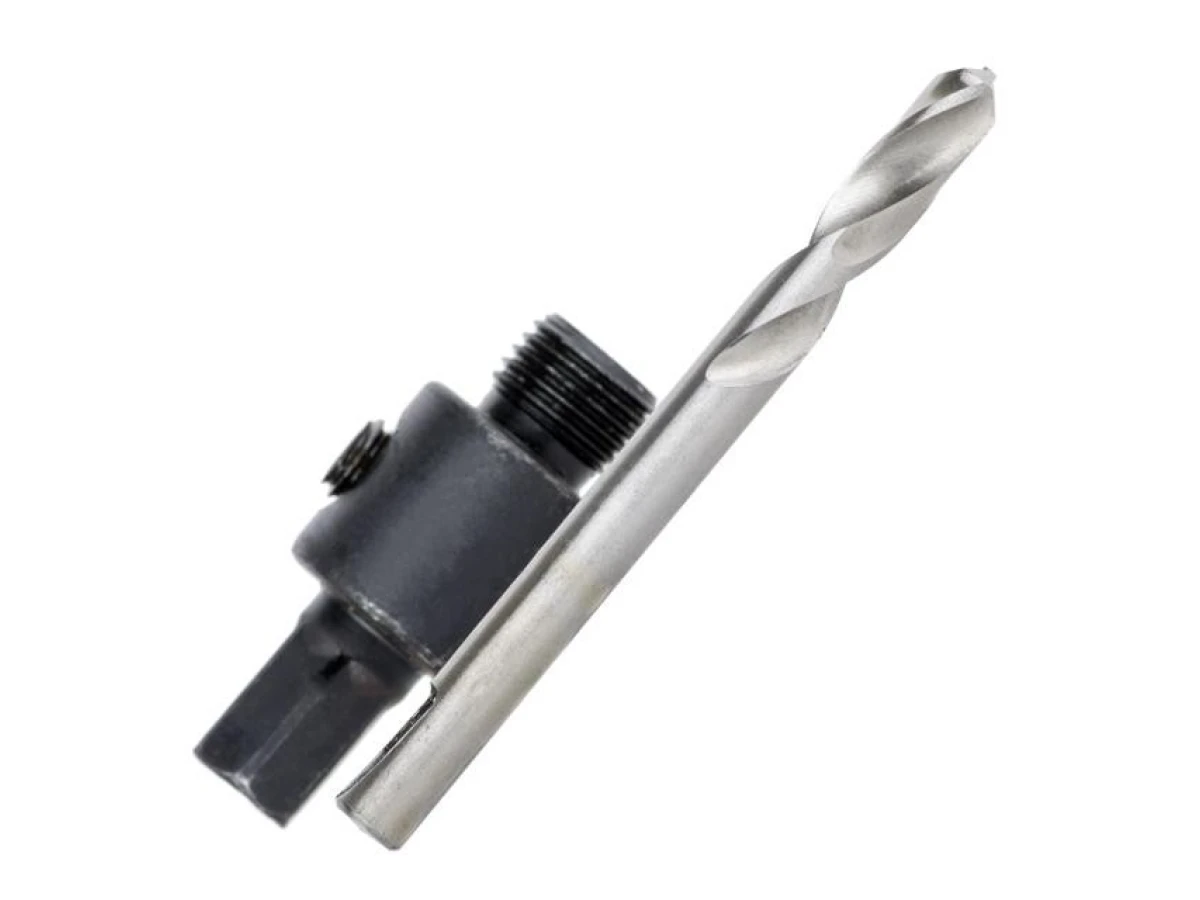 Держатель для коронок по металлу 3/8” с центрирующим сверлом INTERTOOL SD-5601 
