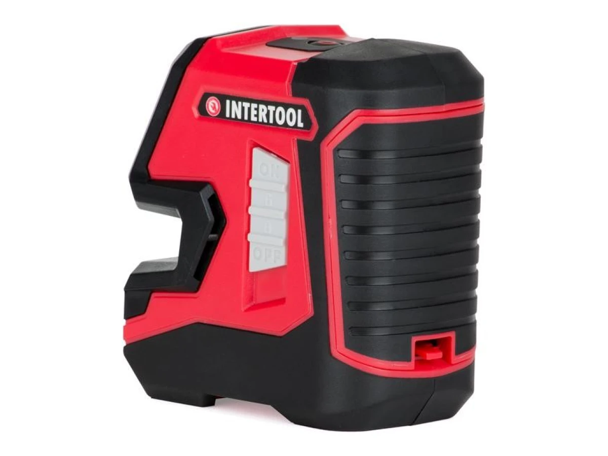 Уровень лазерный 180°, 2 лазерные головки INTERTOOL MT-3051 