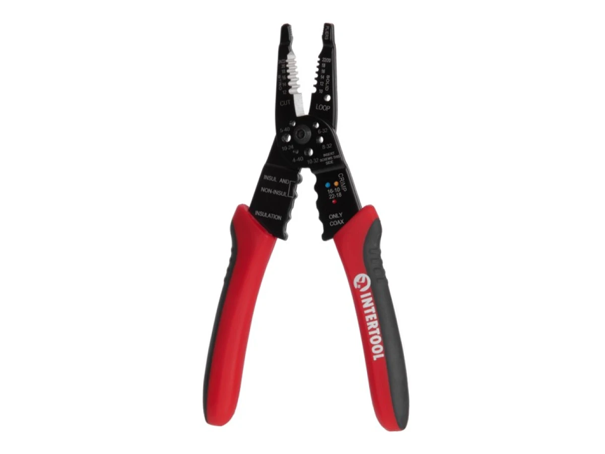 Знімач ізоляції 0,6-2,6 мм комбінований INTERTOOL HT-7029 