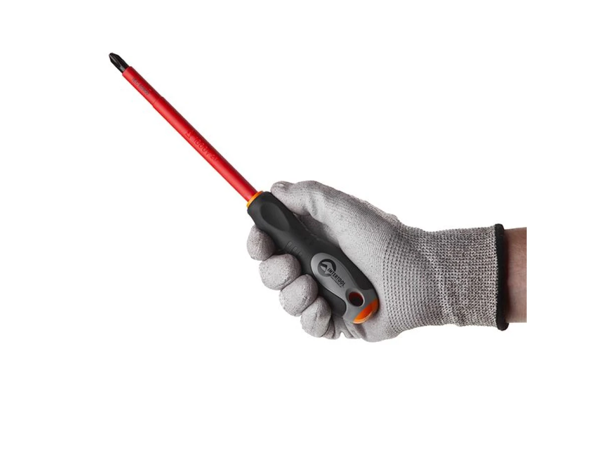 Викрутка хрестова ізольована PH3 * 150 мм, 1000 В INTERTOOL VT-3213 