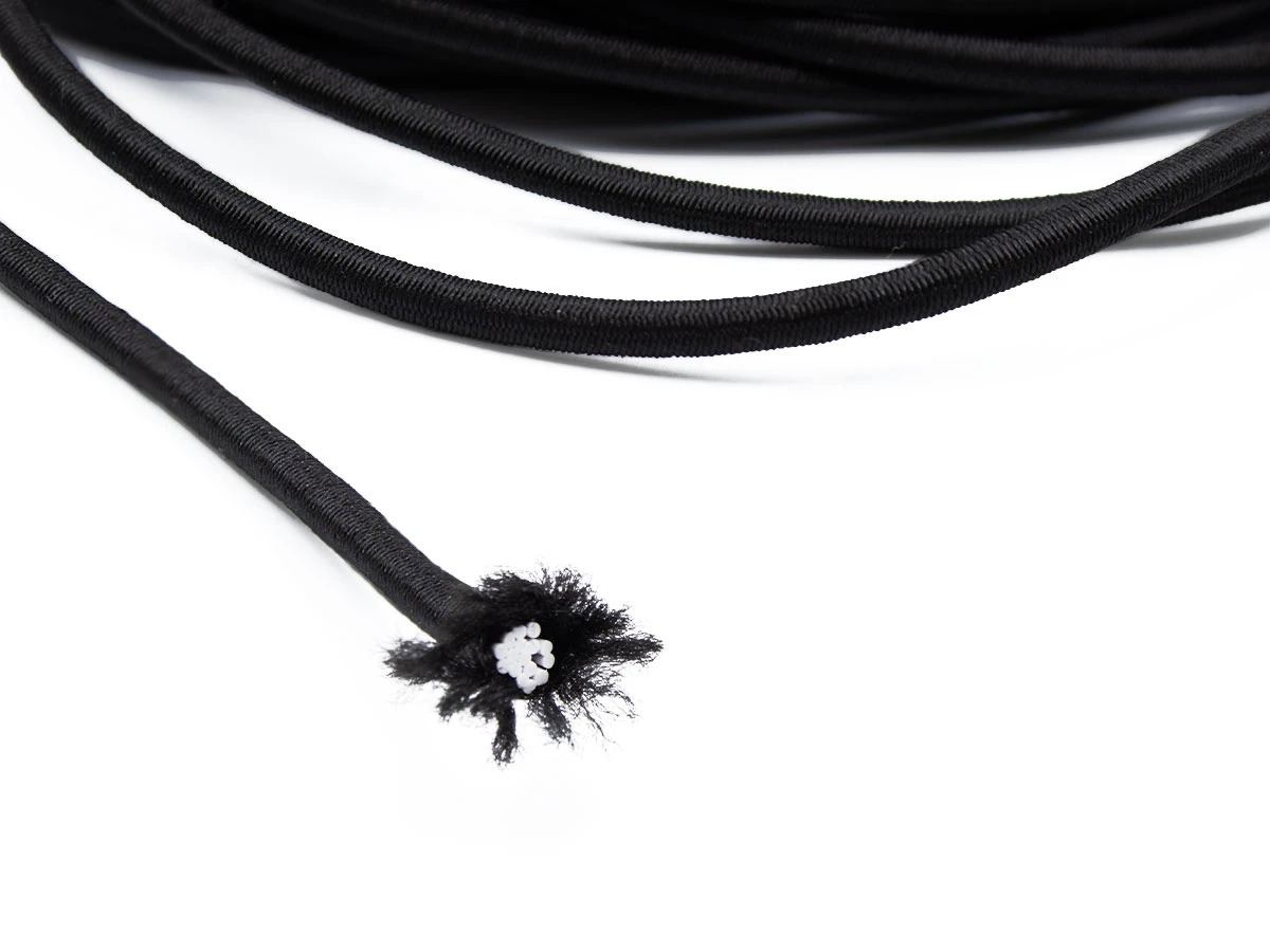 Резинка G- 2,5 круглая чорная (100м) 