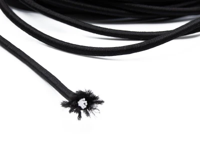 Еластична стрічка G-2,5 кругла чорна (100м)