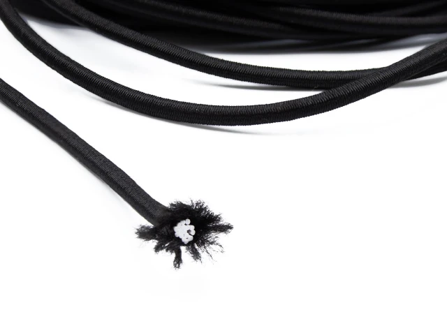 Резинка G- 2,5 круглая чорная (100м) 