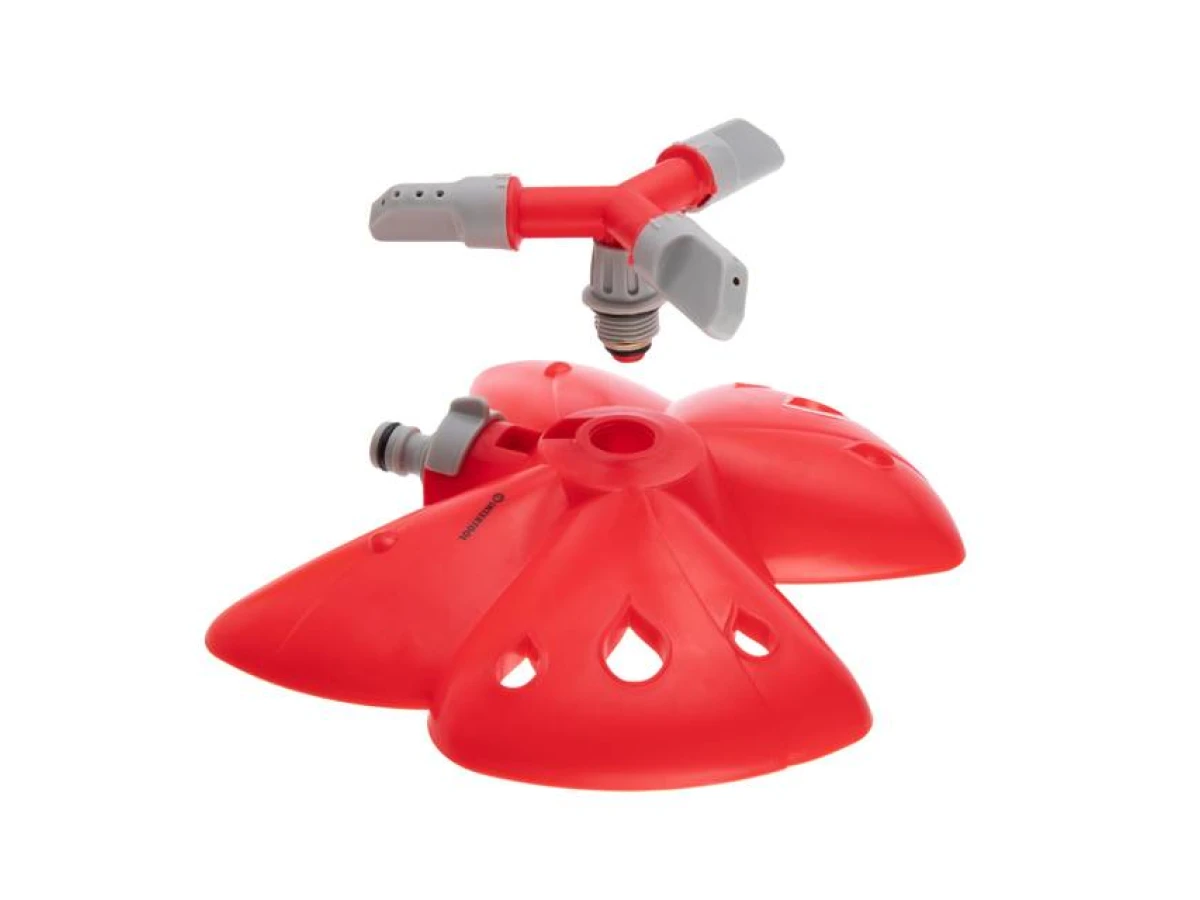 Дождеватель круговой с вращающейся головкой на базе, PP, ABS INTERTOOL GE-0070 