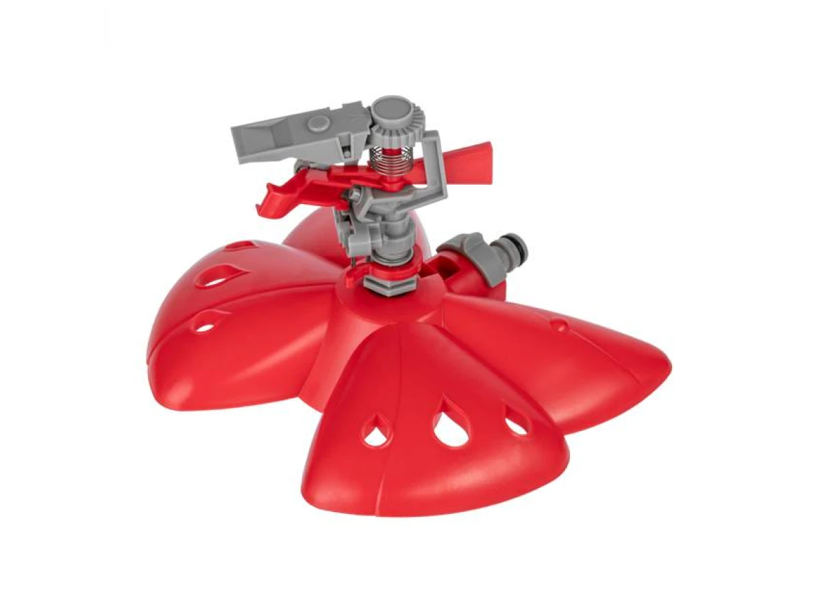 Дощувальний пристрій пульсуючий з повною/частковою зоною поливу на базі, круг/сектор поливу до 12 м, PP, ABS INTERTOOL GE-0071 