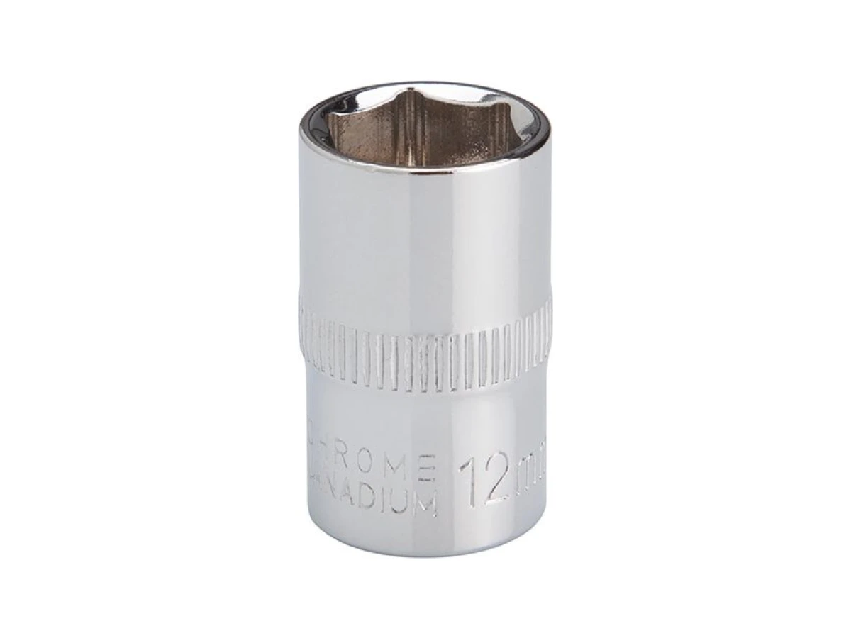 Головка шестигранная 3/8", 12мм, Cr-V. STORM INTERTOOL ET-0412 