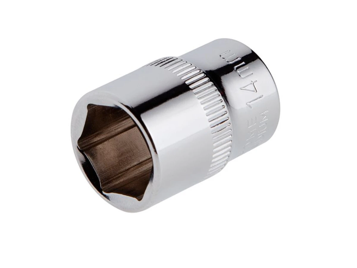 Головка шестигранная 3/8", 14мм, Cr-V. STORM INTERTOOL ET-0414 