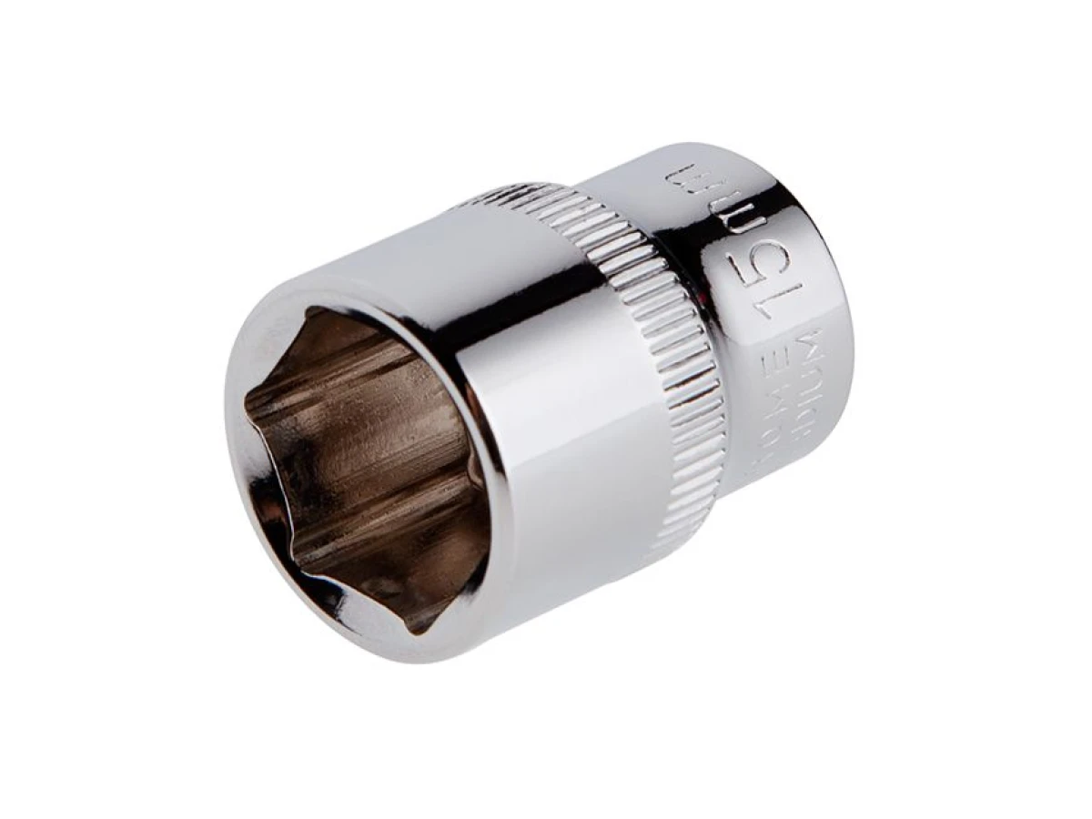 Головка шестигранна 3/8", 15 мм, Cr-V STORM INTERTOOL ET-0415 