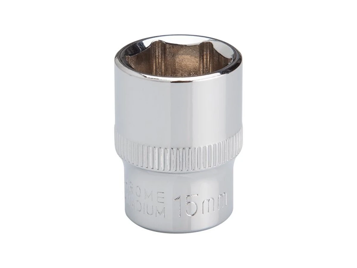 Головка шестигранна 3/8", 15 мм, Cr-V STORM INTERTOOL ET-0415 
