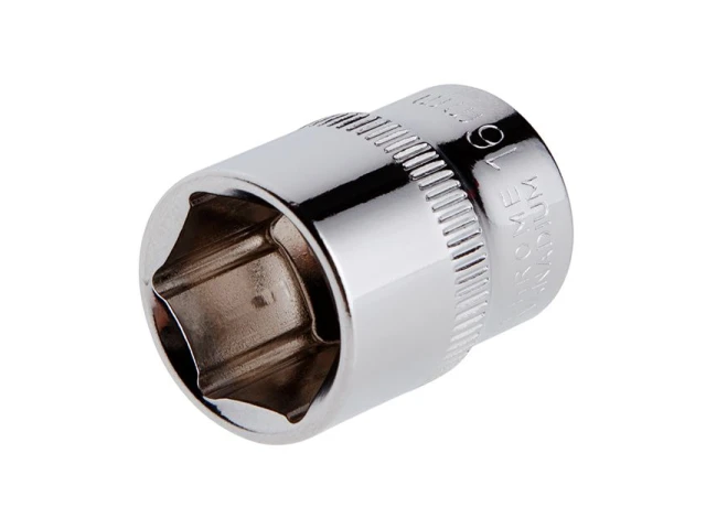 Головка шестигранная 3/8", 16мм, Cr-V. STORM INTERTOOL ET-0416 