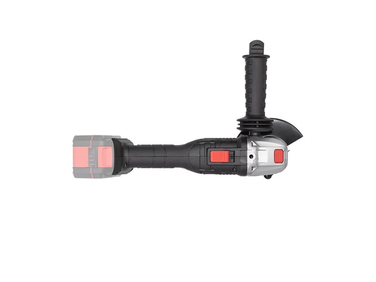 Шліфмашина кутова акумуляторна з безщітковим двигуном 20 В, 125 мм, 10000 об/хв., без ЗП та АКБ INTERTOOL WT-9366 