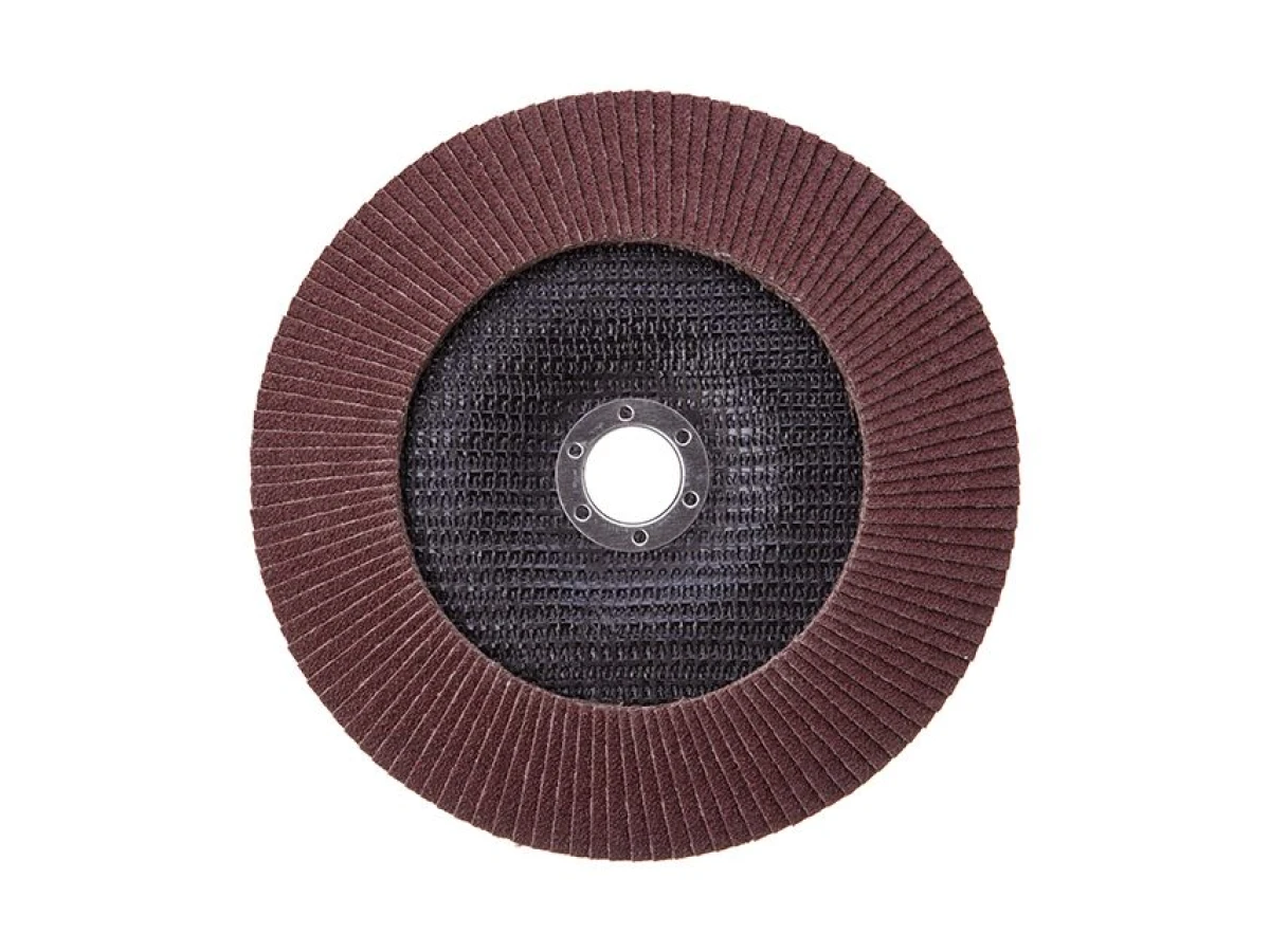 Диск шліфувальний пелюстковий 180 x 22мм зерно K80 INTERTOOL BT-0228 