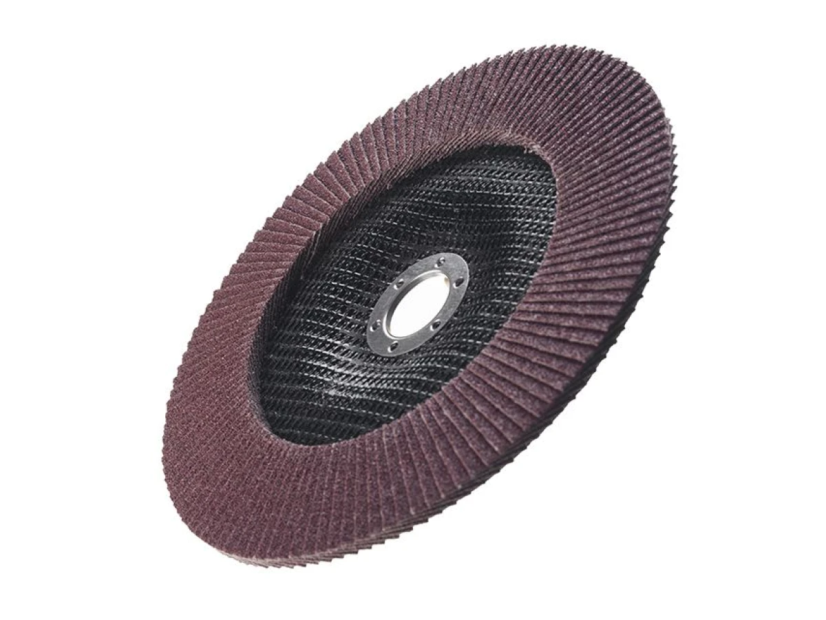 Диск шліфувальний пелюстковий 180 x 22мм зерно K80 INTERTOOL BT-0228 