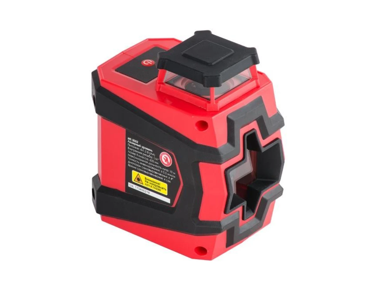 Уровень лазерный 360°, 2 лазерные головки INTERTOOL MT-3052 