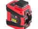 Уровень лазерный 360°, 2 лазерные головки INTERTOOL MT-3052 