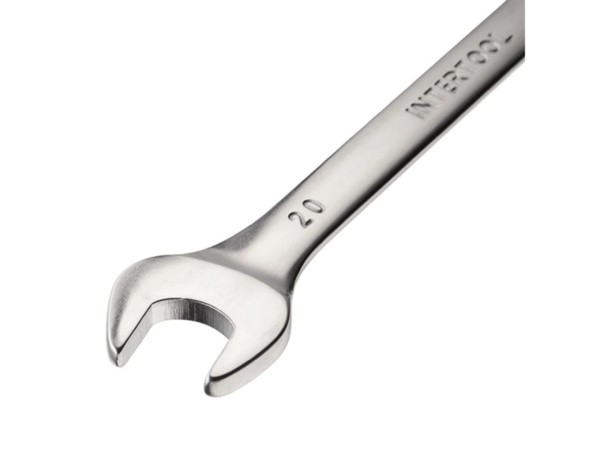 Ключ комбінований 20 мм Cr-V INTERTOOL HT-1220 
