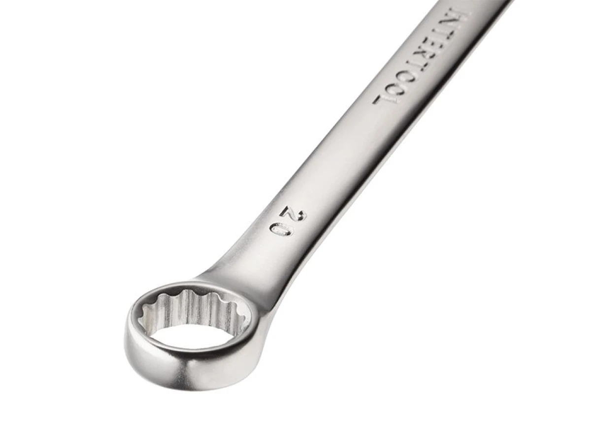 Ключ комбінований 20 мм Cr-V INTERTOOL HT-1220 