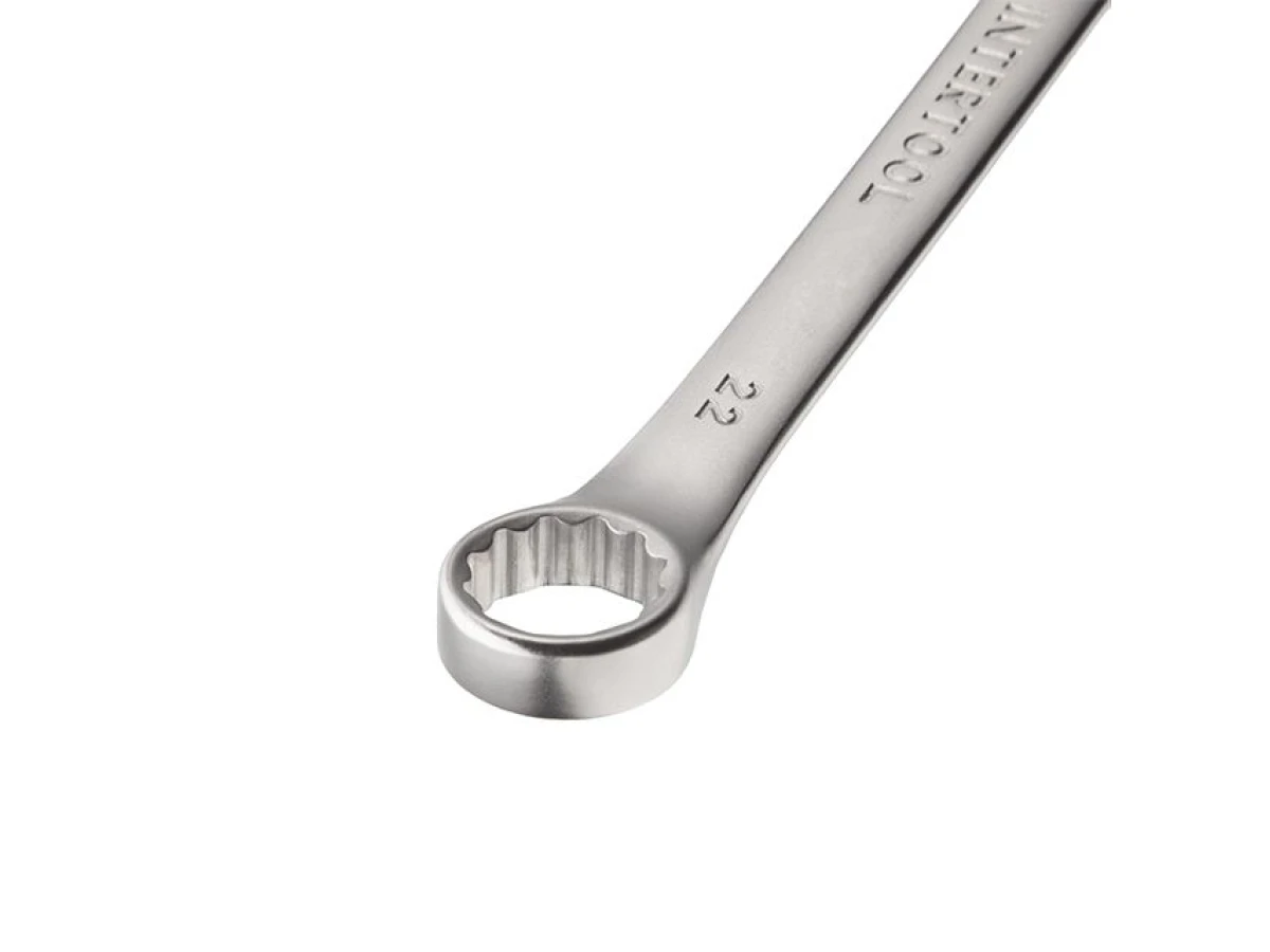 Ключ комбінований 22 мм  CrV INTERTOOL HT-1222 