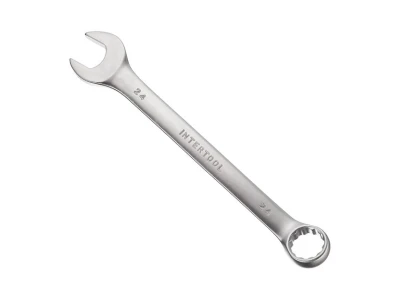 Ключ комбінований 24 мм CrV INTERTOOL HT-1224