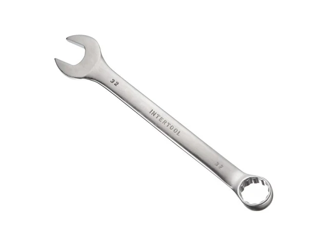Ключ комбинированный 32 мм Cr-V INTERTOOL HT-1232 