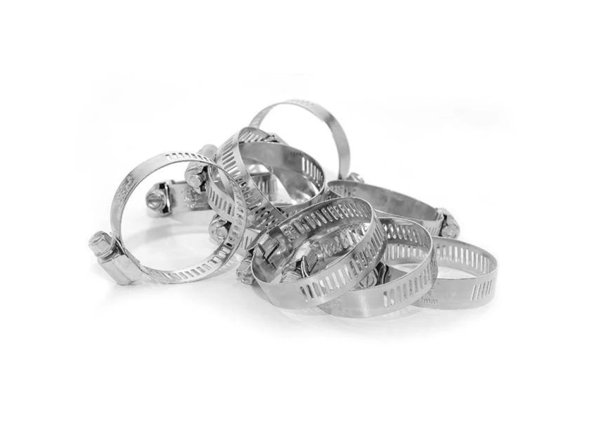 Хомут сталевий оцинкований 12,7 мм, D - 27-51 мм INTERTOOL TC-0127 