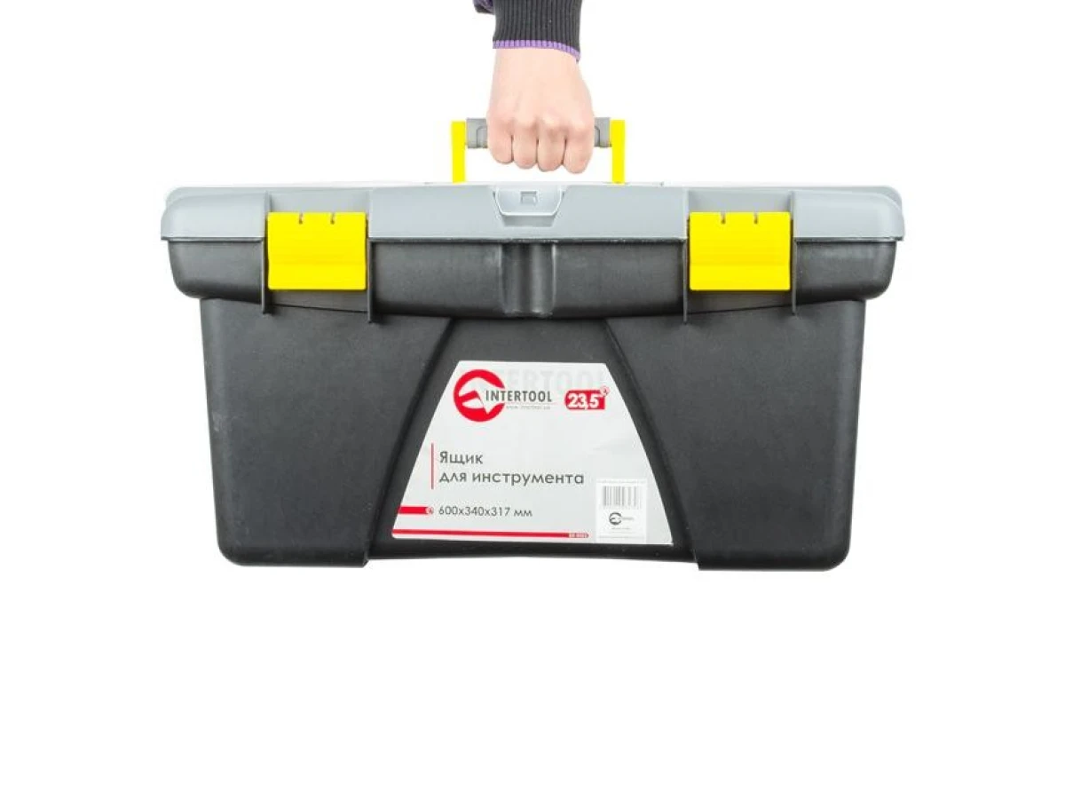 Ящик для інструменту 23.5" 600*340*317мм INTERTOOL BX-0323 