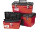 Комплект ящиків для інструменту з металевими замками, 3 од. 13"/16,5"/19" INTERTOOL BX-0006 