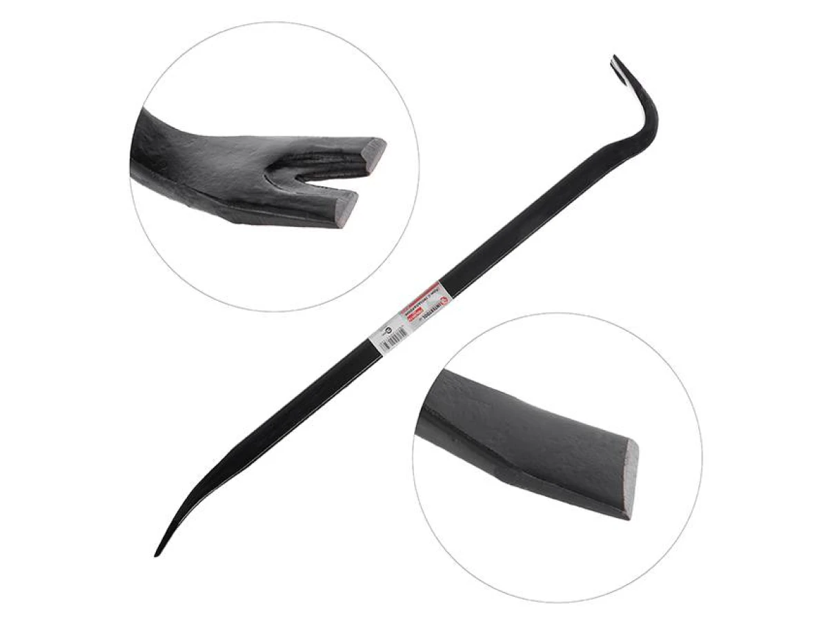 Лом з цвяхосмиком 750x30x16 мм INTERTOOL UT-4175 