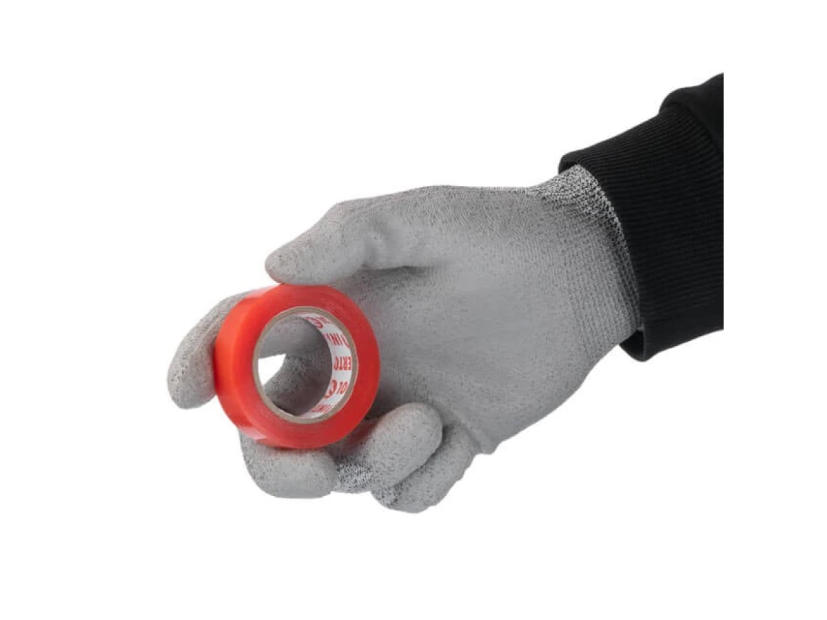 Стрічка клейка двостороння FAST FIX, 15 мм * 5 м * 0,21 мм, прозора, РЕТ INTERTOOL KT-0816 