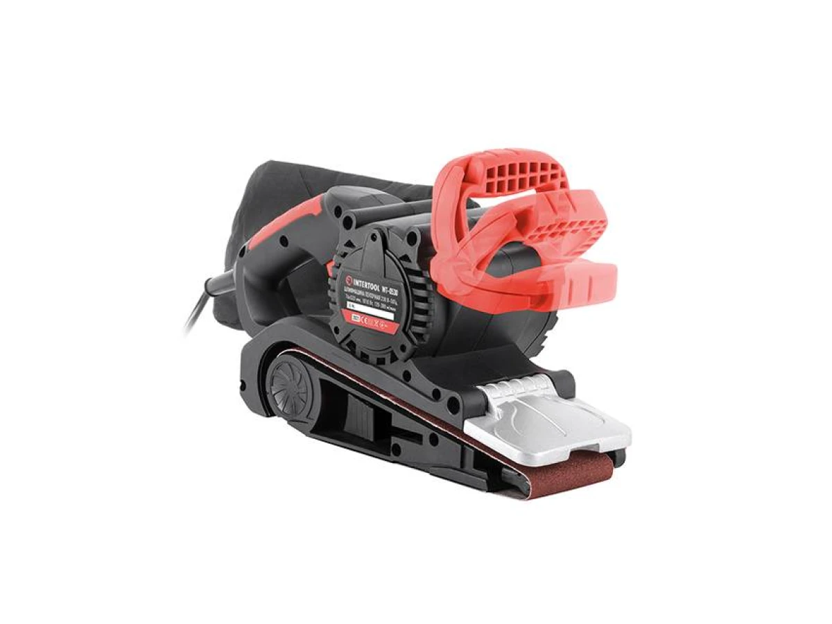 Шлифмашина стрічкова 1010 Вт, 120-380 м/хв. 76*533 мм INTERTOOL WT-0530 