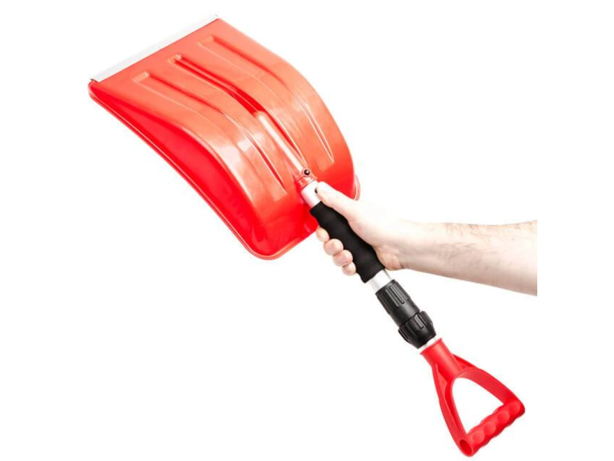 Лопата для снігу автомобільна телескопічна 68 - 87см INTERTOOL AT-0132 