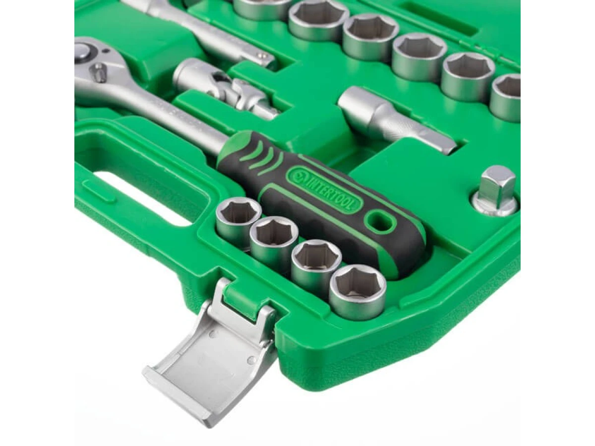 Набір інструментів 21 од., 1/2"  INTERTOOL ET-6021SP 