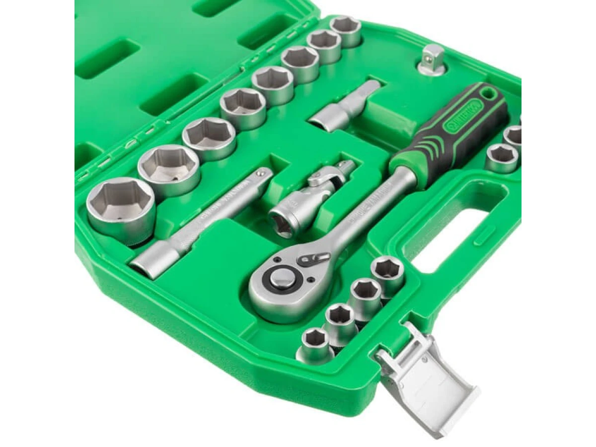 Набір інструментів 21 од., 1/2"  INTERTOOL ET-6021SP 