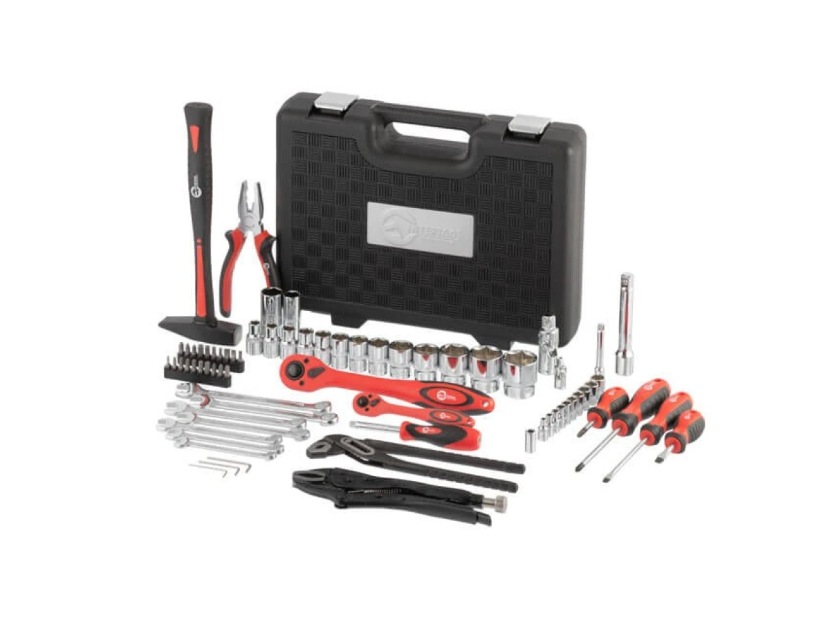 Набір інструментів професійний 1/2" & 1/4" 72 од. INTERTOOL ET-6073 