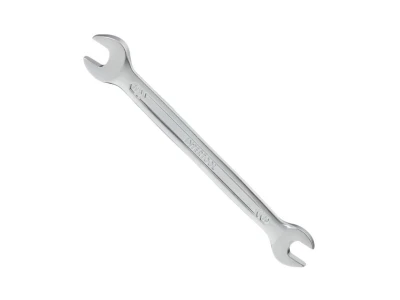 Ключ ріжковий 10х11 мм Cr-V, покриття сатин-хром, PROF DIN3113 INTERTOOL XT-1110