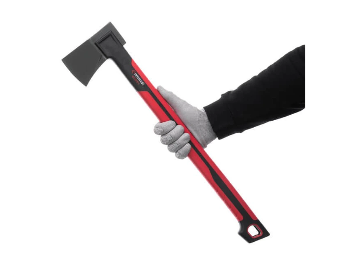 Сокира 1230 г, ручка з фібергласу, STORM INTERTOOL HT-0293 