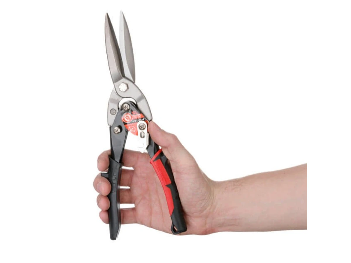 Ножиці по металу подовжені 300 мм, прямі, CrMo INTERTOOL NT-0504 