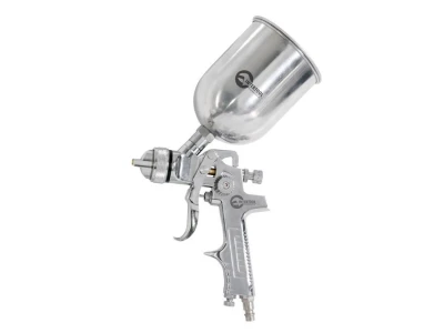 Фарбопульт пневматичний HVLP, форсунка 1.4 мм, верхній металевий бачок 600 мл, 3 бар INTERTOOL PT-0109